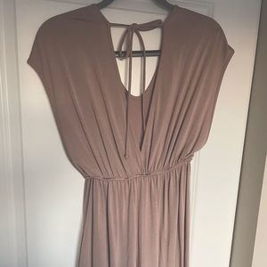 COMFY JUMPSUIT in Taupe